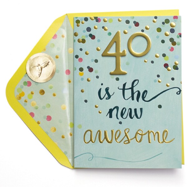 John Sands Happy 40th Birthday Card Each