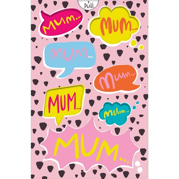 John Sands Mother's Day Card Mum Mum Mum Each