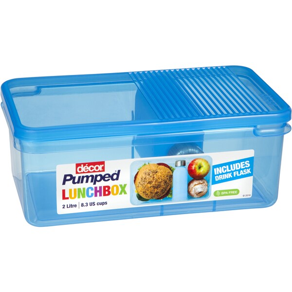 Decor Pumped Cool Lunchbox Each