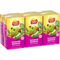 Golden Circle Fruit Drink Poppers Summer Berries