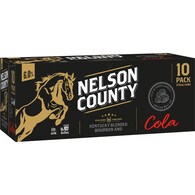 Nelson County Bourbon & Cola Black Cans