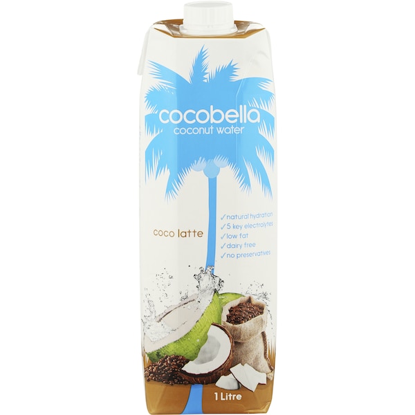 Cocobella Coconut Water Coco Latte 1L