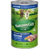 Nature's Gift Adult Wet Dog Food Tin Chicken Casserole