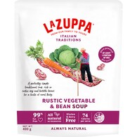 La Zuppa Soup Pouch Rustic Vegetable & Bean