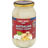 Three Threes Pickled Onions
