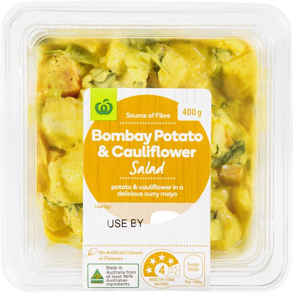 Woolworths Bombay Potato Salad 400g