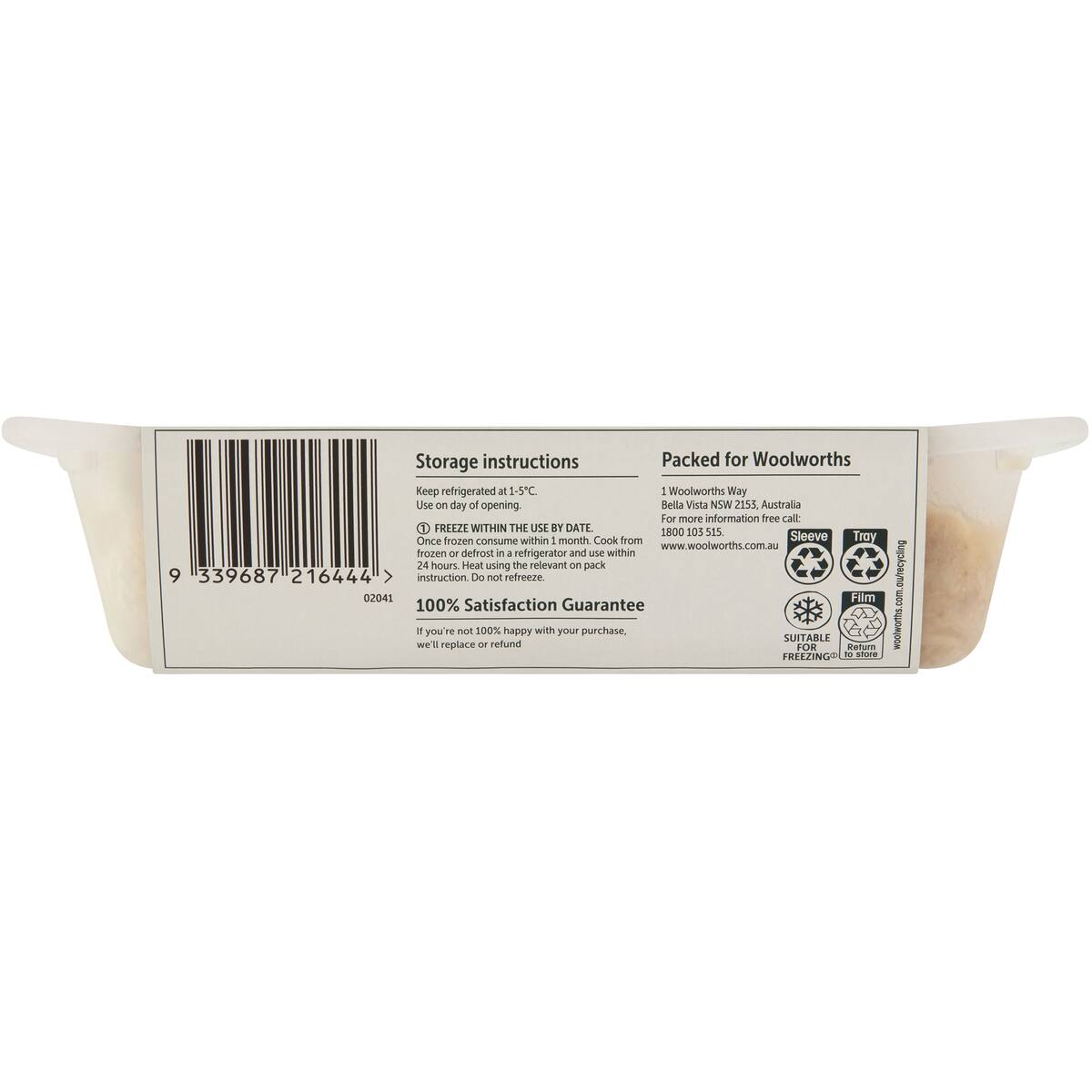 Woolworths Thai Satay Chicken With Rice 350g bunch