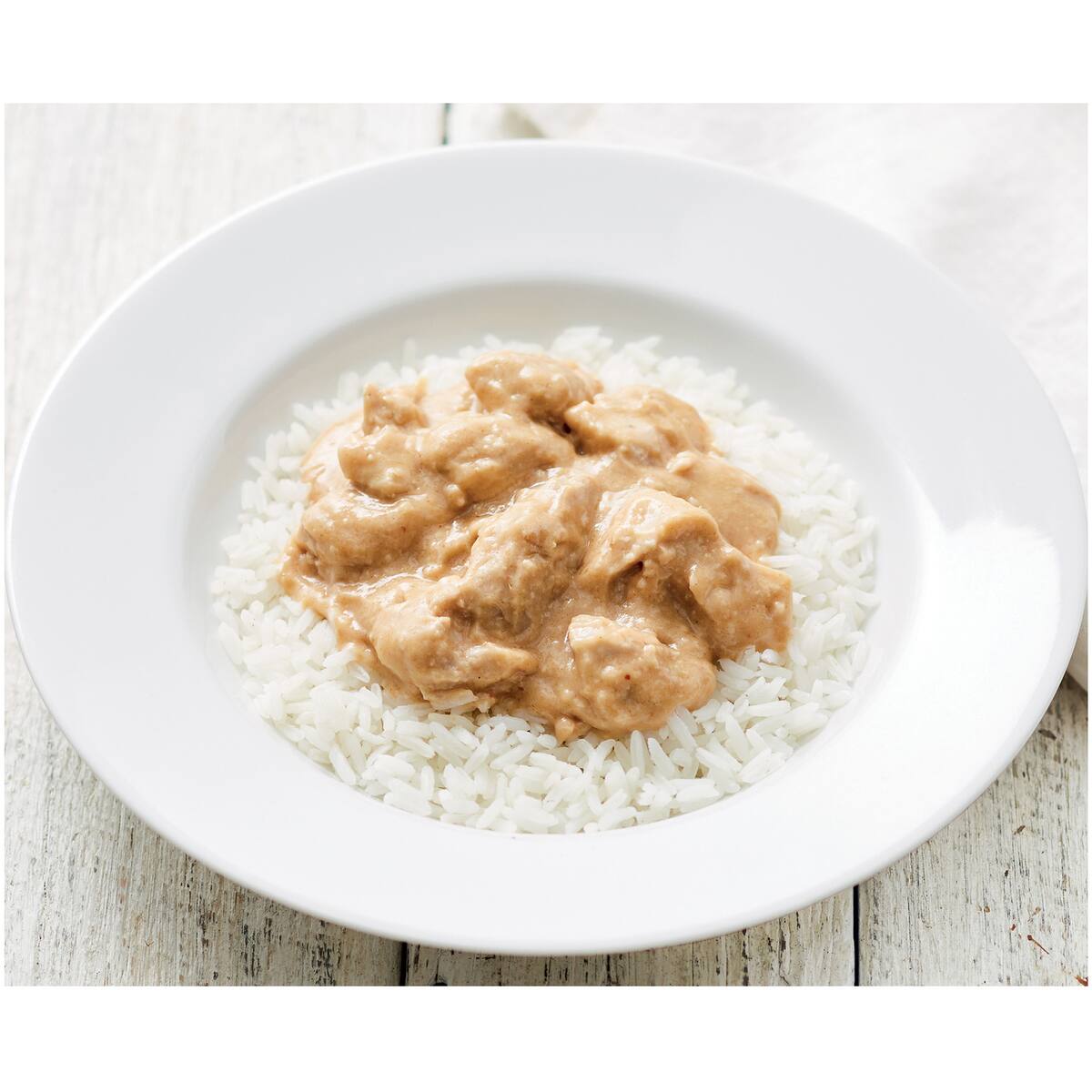 Woolworths Thai Satay Chicken With Rice 350g bunch