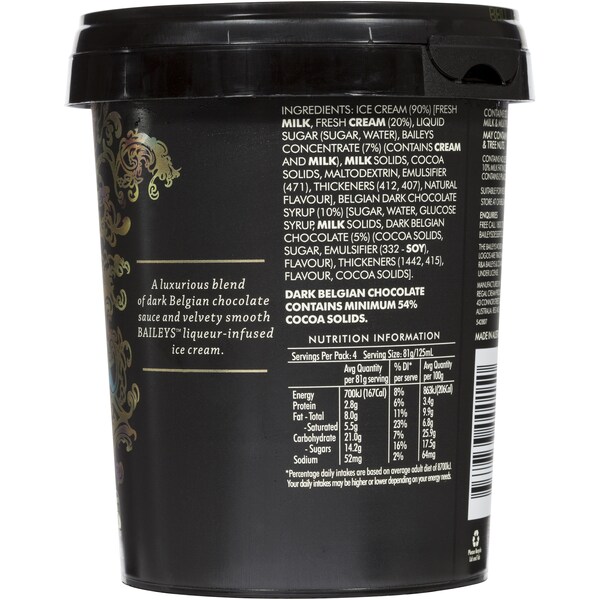 Baileys Ice Cream Chocolate Luxe 500ml