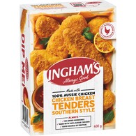 Ingham's Frozen Chicken Breast Tenders Southern Style