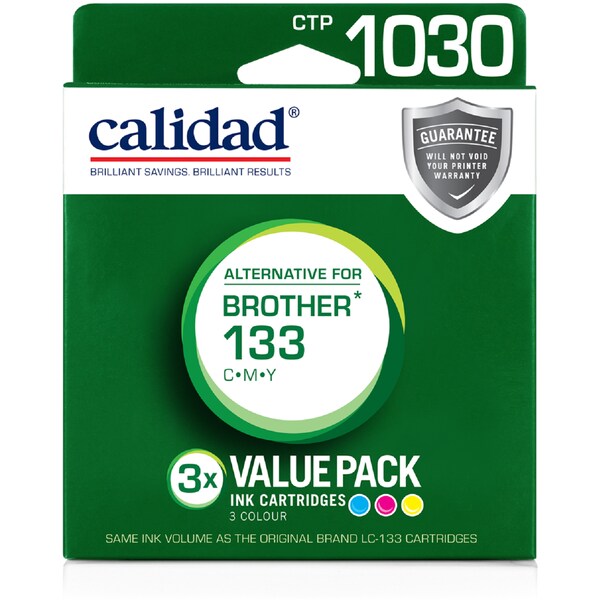Calidad Brother Printer Ink Lc-133 Lc-131 Tri-Colour Each