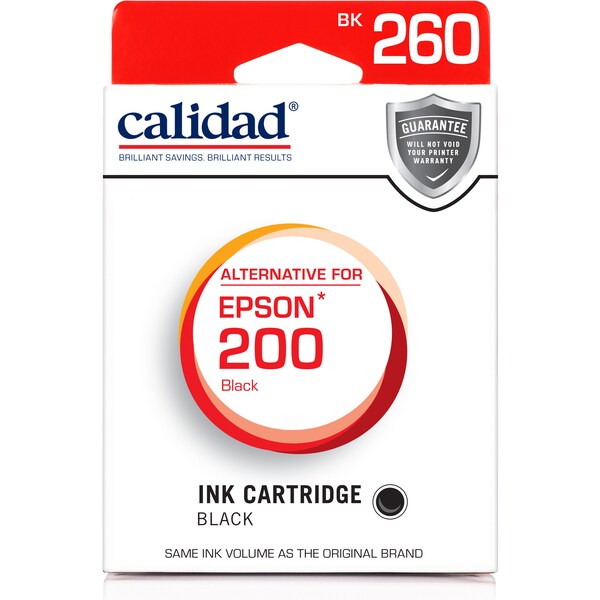 Calidad Epson Printer Ink 200 Black Each