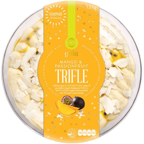 Gold Mango & Passionfruit Trifle 1.3kg