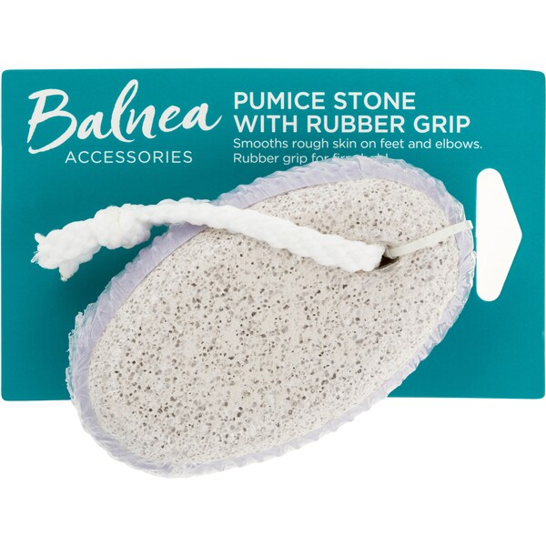 The Balnea Body Company Pumice Stone Rubber Grip each