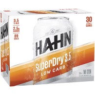 Hahn Superdry Lager 3.5% Cans