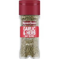 MasterFoods Garlic & Herb Salt Seasoning Salt