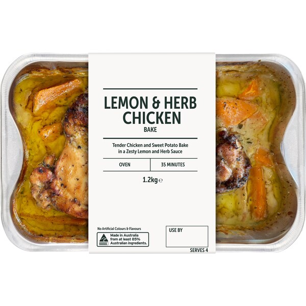 Lemon & Herb Chicken Bake Family Meal 1.2kg