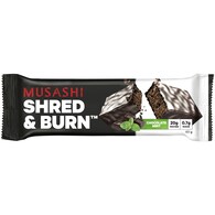 Musashi Shred & Burn Protein Bar Chocolate Mint