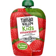 Tamar Valley Dairy Kids Greek Yoghurt Pouch Strawberry