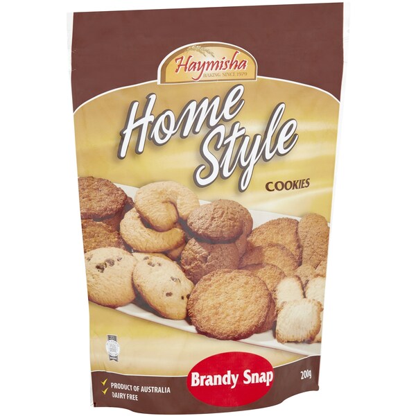 Haymisha Home Style Brandy Snap Cookies 200g