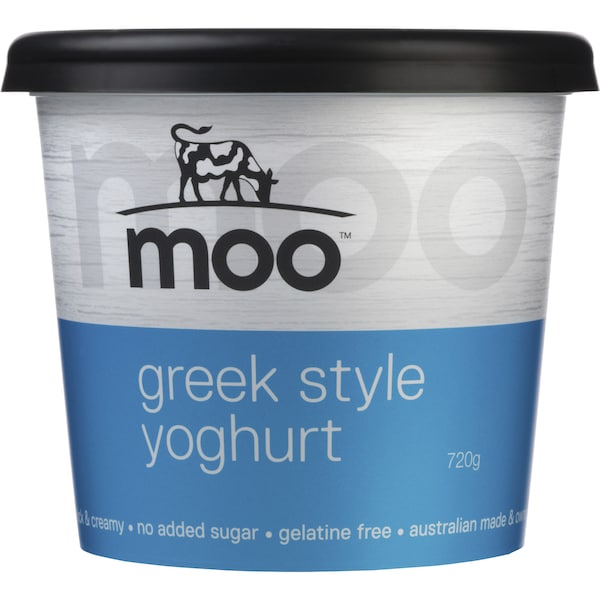 Moo Greek Style Yoghurt 720g