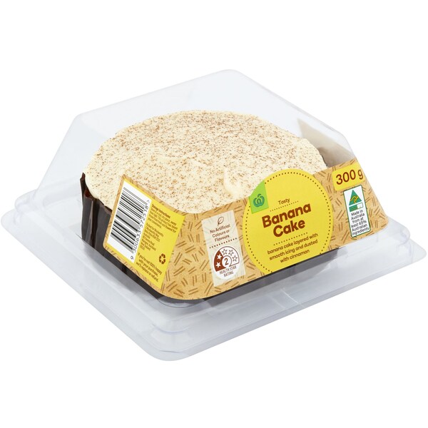 Woolworths Banana Cake 300g