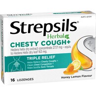 Strepsils Herbal Chesty Cough Lozenges