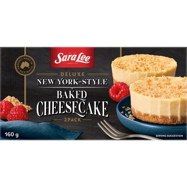 Sara Lee Deluxe New York-Style Baked Cheesecake 2 pack