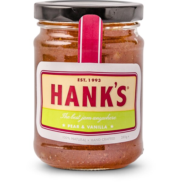 Hanks Jam Hanks Jam Pear & Vanilla 285g