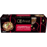 OB Finest Speciality Crackers Cranberry & Pumpkin Seed