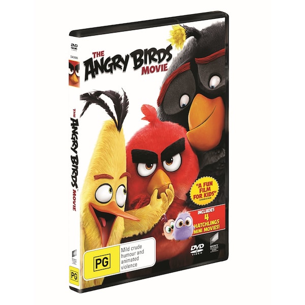 Sony The Angry Birds Movie Dvd Each