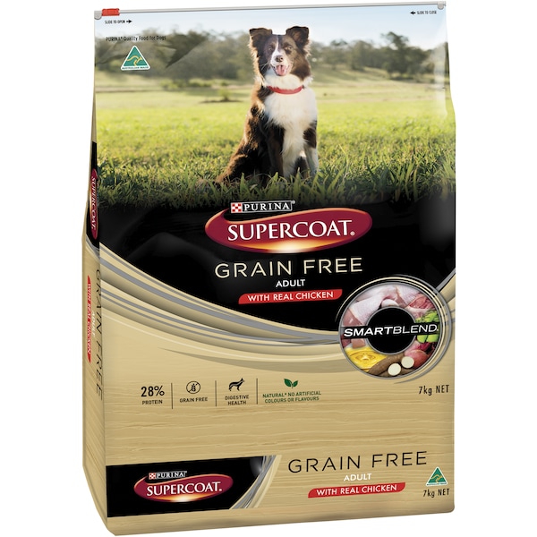 Supercoat Adult Dog Food Grain Free Chicken 7kg