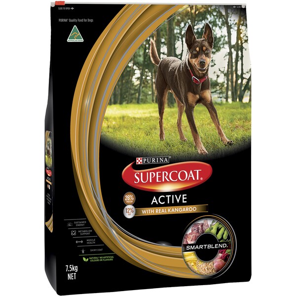 Supercoat Adult Dog Food Active 7.5kg