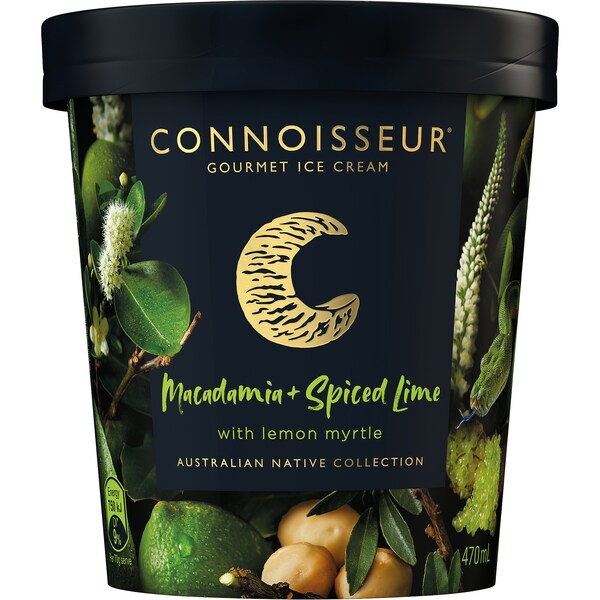 Connoisseur Macadamia & Spiced Lime Tub 470ml