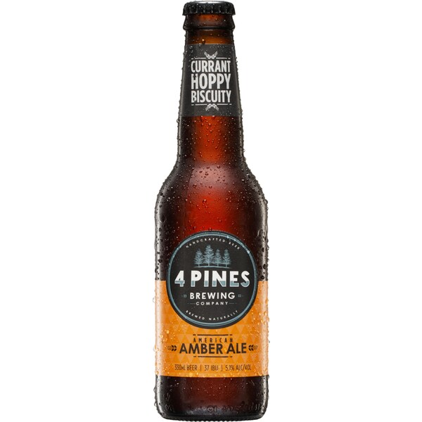 4 Pines American Amber Ale Bottle 330ml