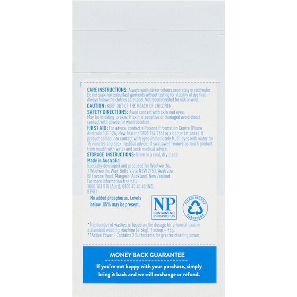 Clean Laundry Powder Sensitive 1kg