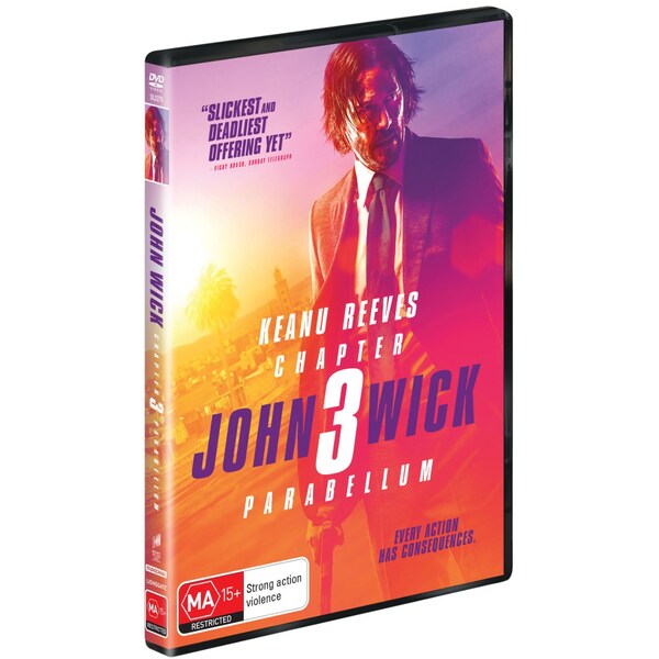 John Wick Chapter 3 Parrabellum Dvd Each