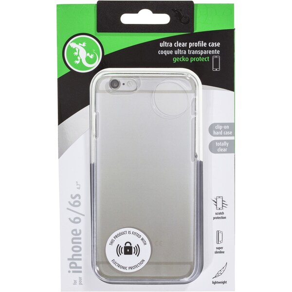 Gecko Protect Ultra Black Or Clear Case For Iphone 6 Or 6s Each