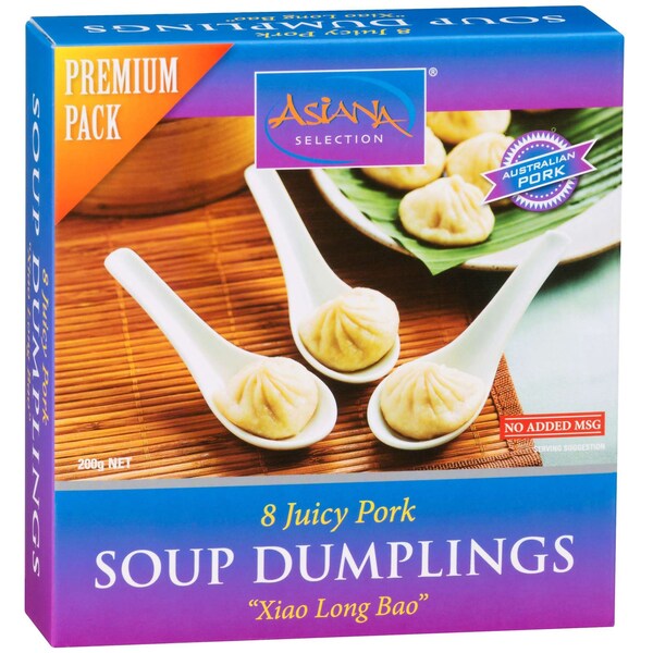Asiana Pork Soup Dumplings 200g