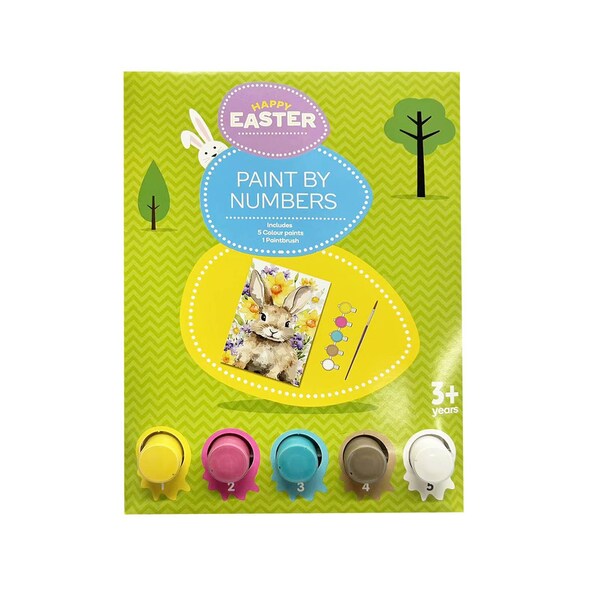 Easter Paint By Numbers 5 Colours each