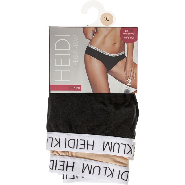 Heidi Klum Ladies Bikini Underwear Size 10 Each