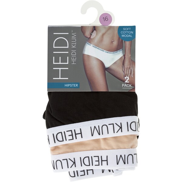 Heidi Klum Ladies Hipster Underwear Size 16 Each