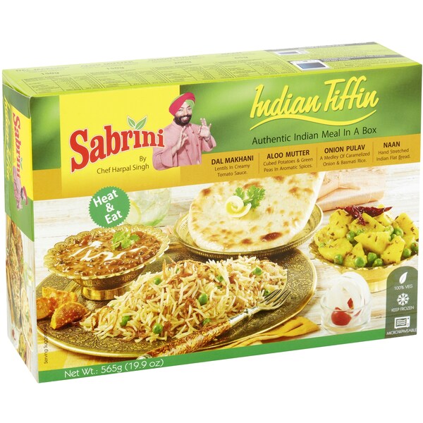 Sabrini Indian Tiffin Meal In a Box 565g
