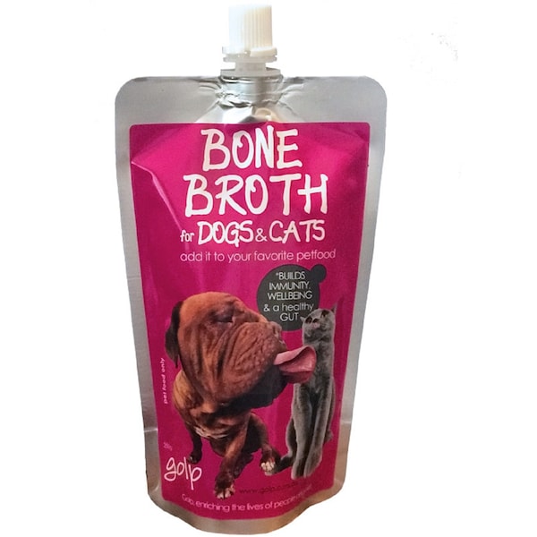 Golp Dog & Cat Bone Broth Chicken With Collagen Goodness 250g