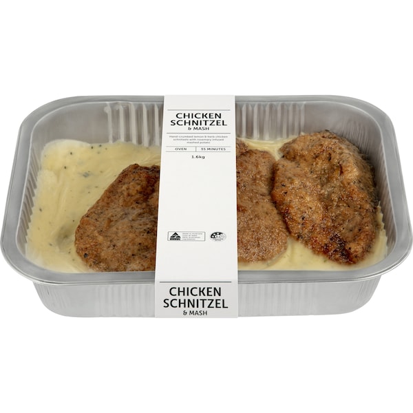 Chicken Schnitzel & Mash Family Meal 1.6kg