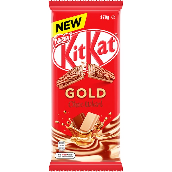 KitKat Gold Choc Whirl 170g