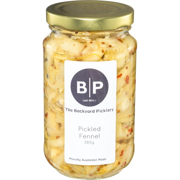 The Backyard Picklery Pickled Fennel 285g