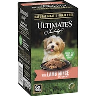 Ultimates Indulge Lamb Mince In Gravy Wet Dog Food