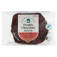 Woolworths Double Chocolate Muffin
