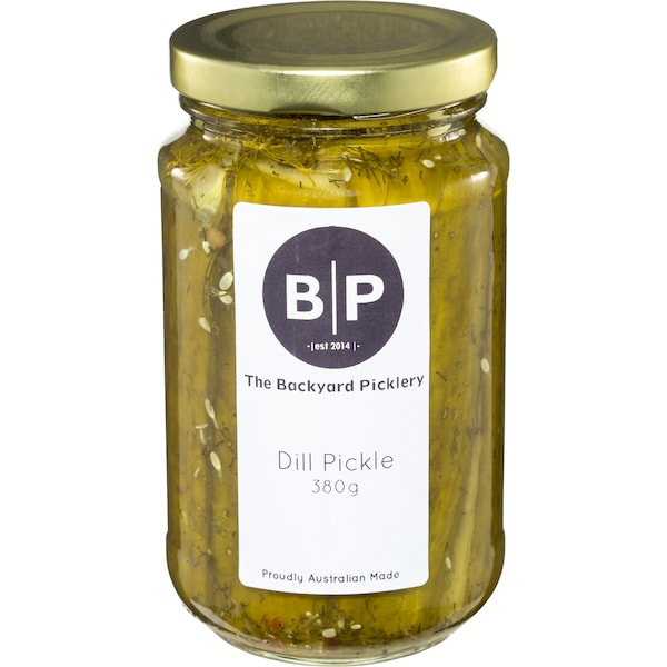 The Backyard Picklery Dill Pickle 380g